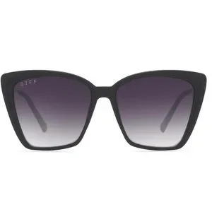 DIFF Heidi : Matte Black Grey Gradient Sharp Sunglasses Amazon.com: DIFF Heidi Lightweight Cat Eye Sunglasses for  main image 2